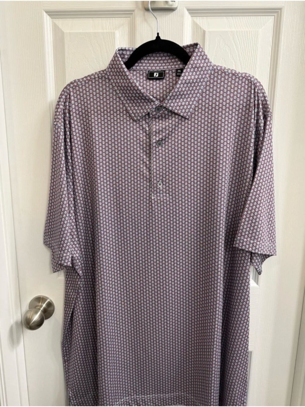 FootJoy Scallop Shell Lisle Polo
